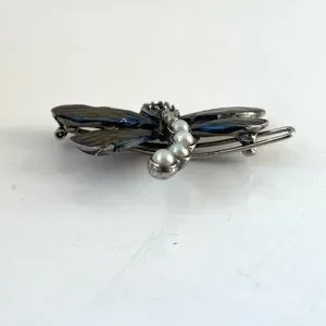 Yosca | Accessories | Vintage Gerard Yosca Enamel Dragonfly  display picture 2